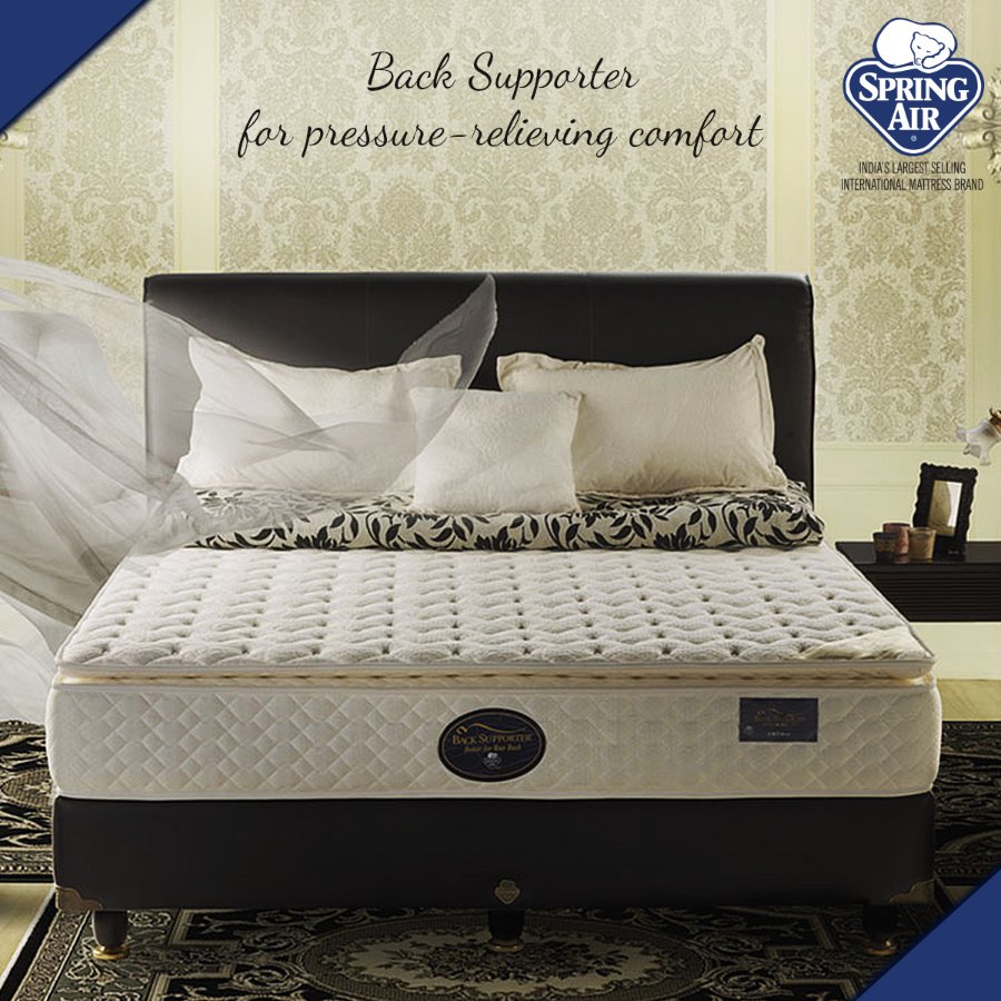 SpringAir_IN's tweet photo. Got #BackPain while #sleeping? Check out #BackSupporter #Mattress at https://t.co/cn12gnSn0E https://t.co/1pIBKhqG39