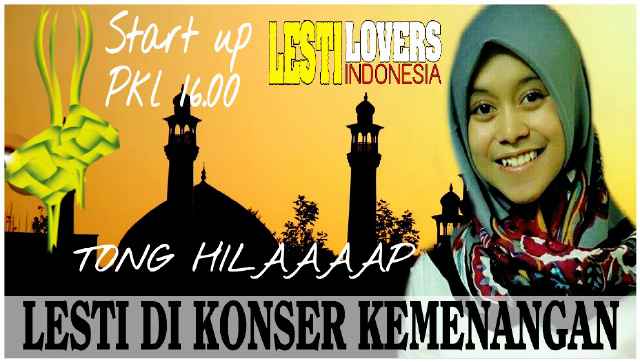 Info keyword sore ini LESTI DI KONSER KEMENANGAN start up jam 4 serentak cc @IndosiarID <a href="/Lesti_Jenong_DA/">Lestykejora</a>