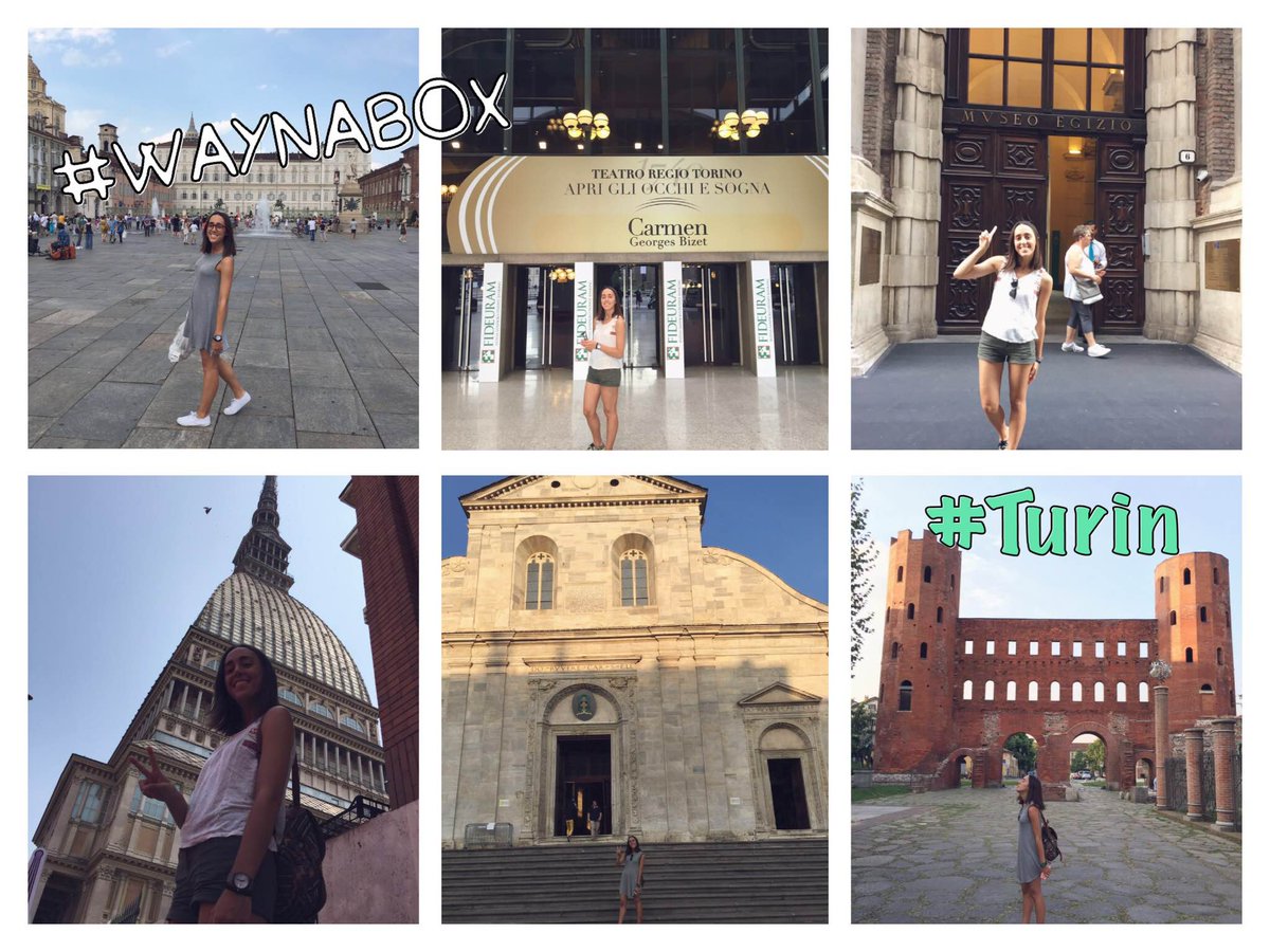 anarrv's tweet photo. Mi reto #waynabox!! Estoy deseando repetir ✈🌎 
@waynabox #turín #wanderlust https://t.co/d7qAPJ1Ij5