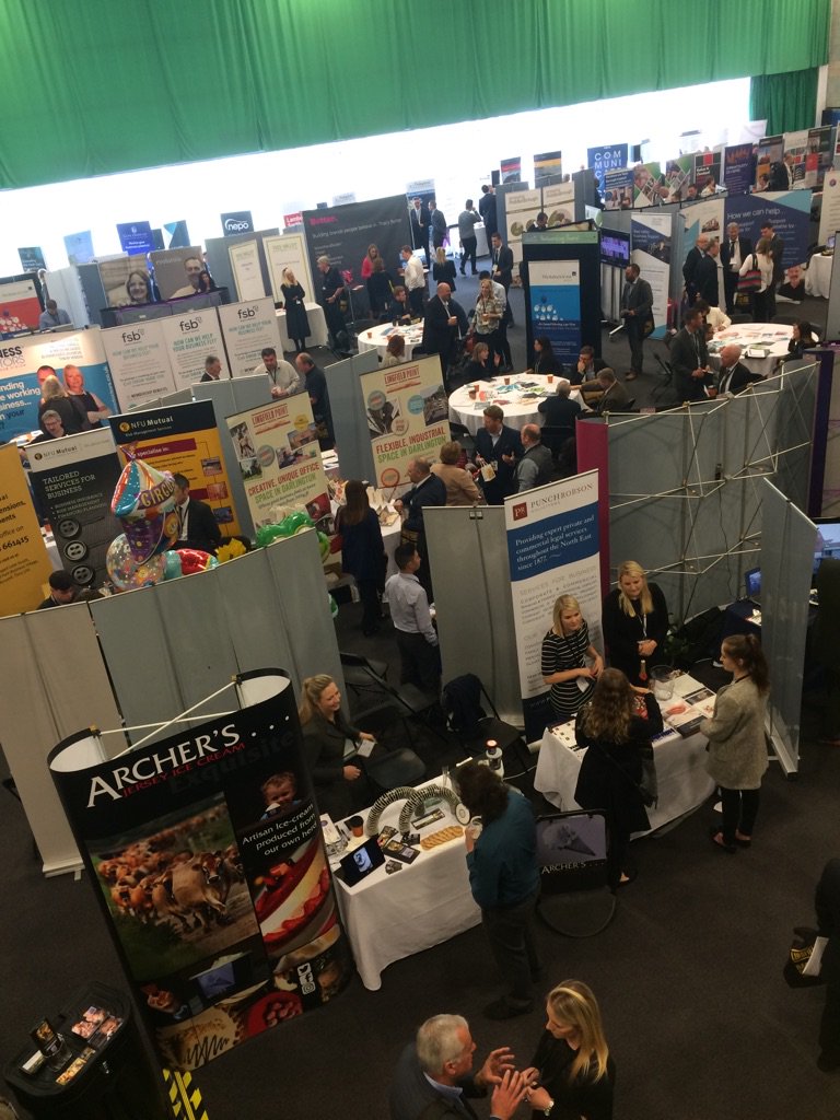 MikeEdmunds's tweet photo. Great turn out at at @TeesVBSummit today - great seminars and exhibits https://t.co/uwWIyKlTOl