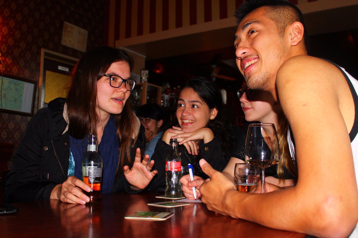 SSHA_RUG's tweet image. Teaming up and intens discussions during our Pubquiz last night...