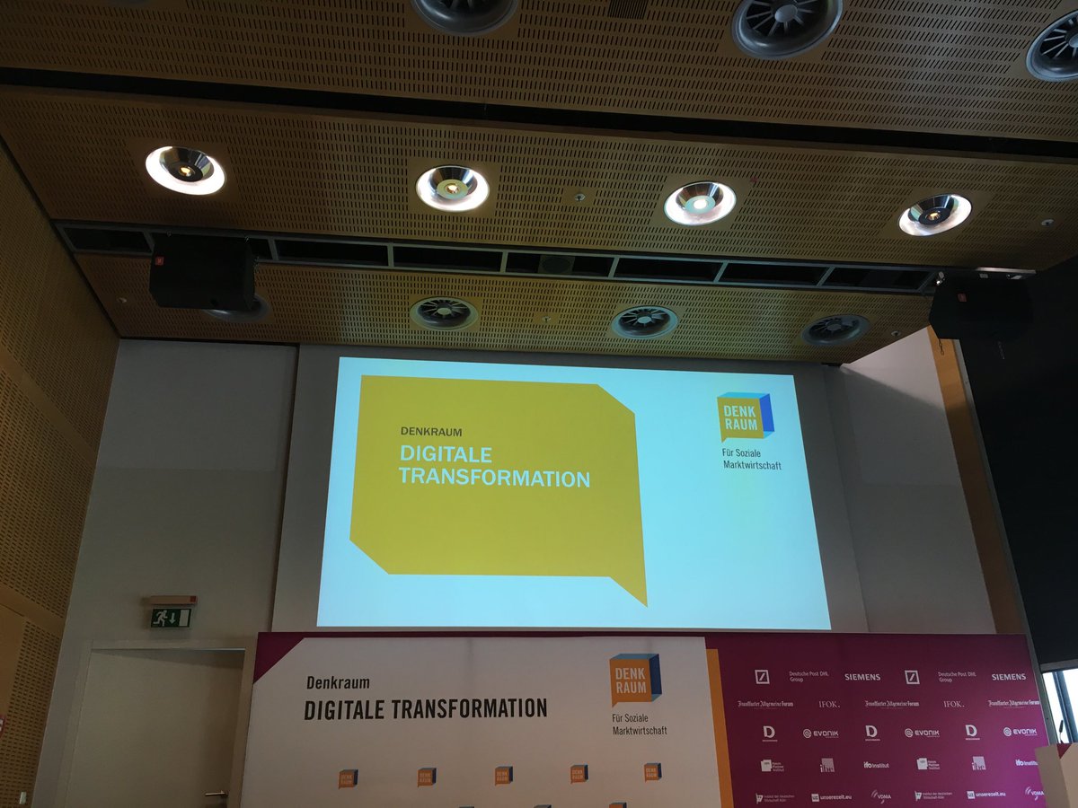 #denkraum digitale Transformation, heute in der Wappenhalle München <a href="/ommaxmarketing/">Max Albey</a>