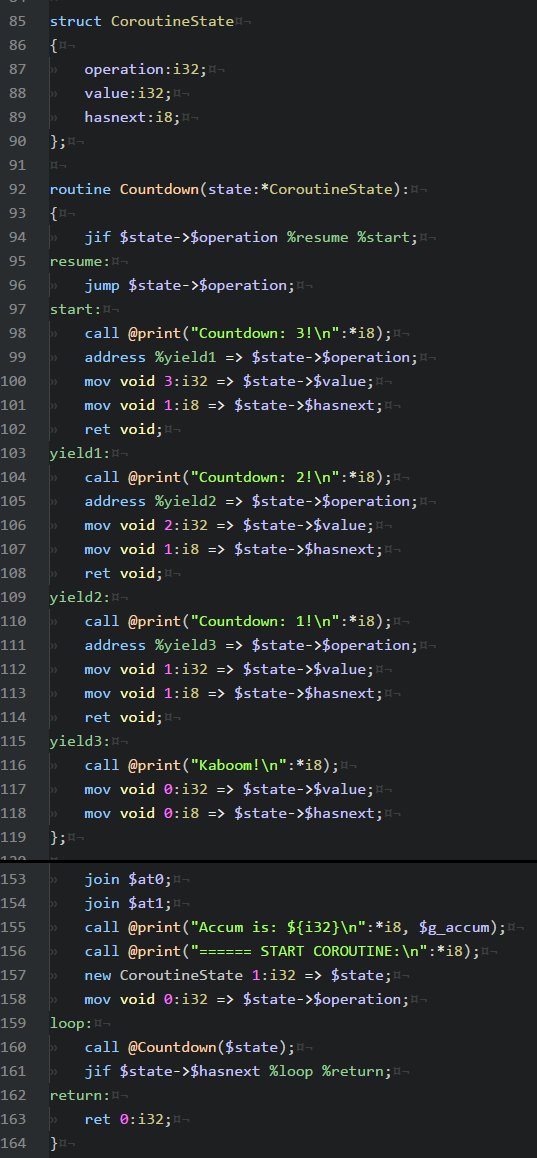 PsichiX's tweet photo. Finally there is a way to achieve coroutines in assembly :D
#intuicio #programming #gamedev https://t.co/jsFI8KeLam