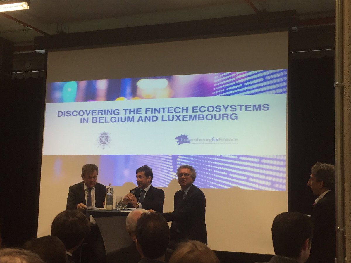 jm_ludwig's tweet photo. #LFF #Luxinnovation Two Ministers Discussing #Fintech in Belgium &amp; Luxembourg https://t.co/7s0Pwr57mg