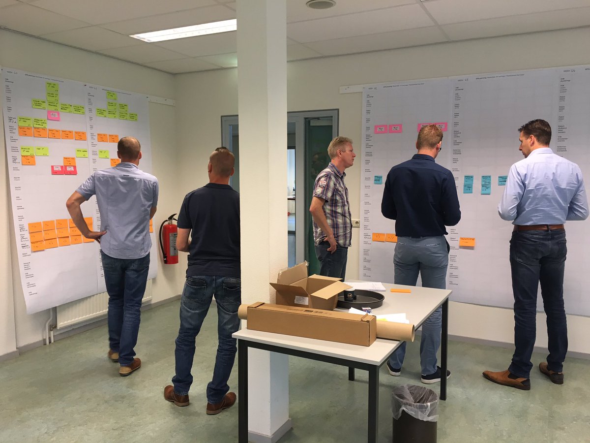 Lean planning bij Veluwezoom voor het project 44 woningen in Rozendaal.