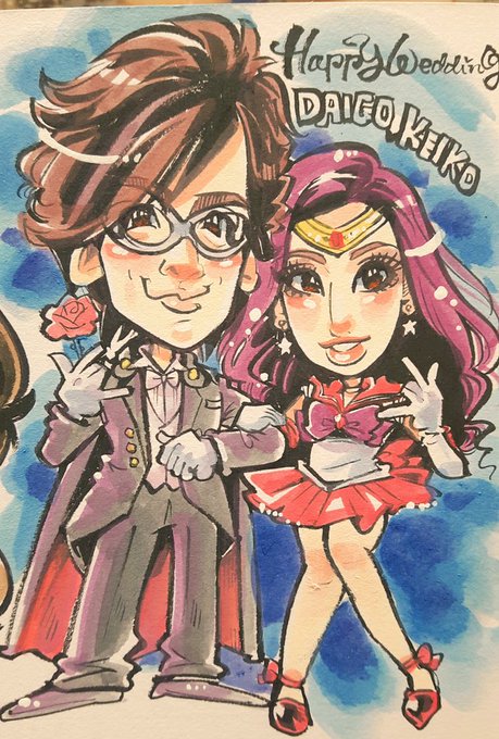 タキシード仮面のtwitterイラスト検索結果 古い順