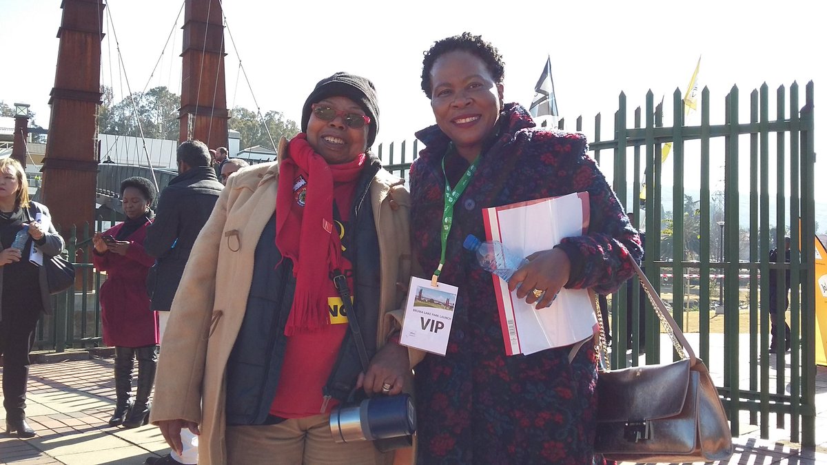 CityofJoburgZA's tweet photo. We are coming to you live from the unveiling of the Bruma Lake Park #BrumaLake #corridorsoffreedom ^NB https://t.co/LVwb78SfGL