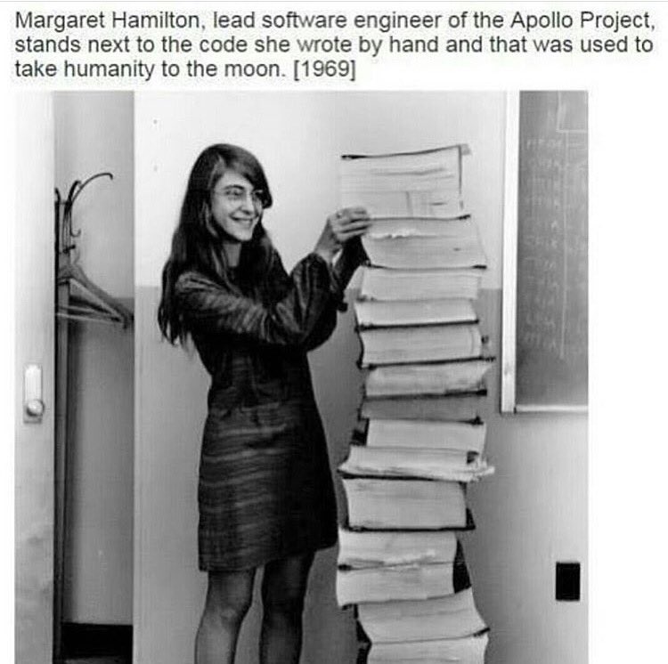 acvtcskn's tweet image. Margaret Hamilton... #coding #apolloproject