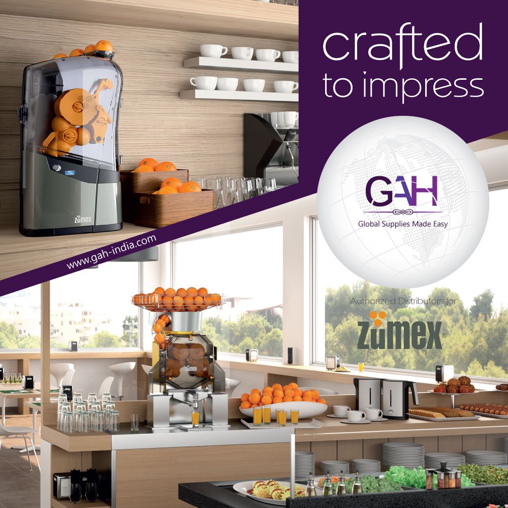 IndiaGah's tweet image. Exclusive Zumex Juicers, Crafted to Impress - available with us!! #Zumex #juicers #buffetsolutions #hospitality