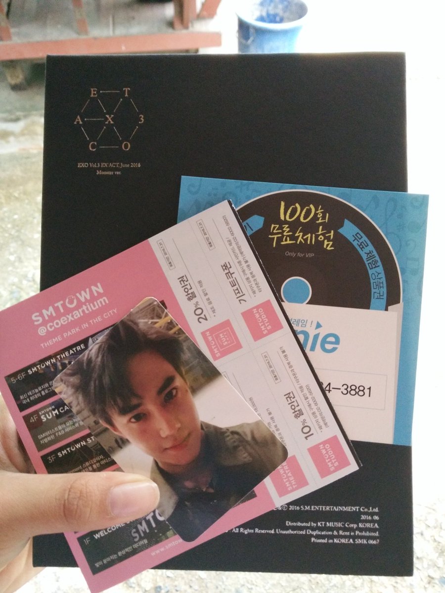 miyorkja's tweet photo. รับแลกการ์ดซูโฮค่ะ แลกเป็นเซฮุน ใครจะแลกเมนชั่นมาน้า #monster #exo #exoact #sehun #suho https://t.co/xHucHjjrTK