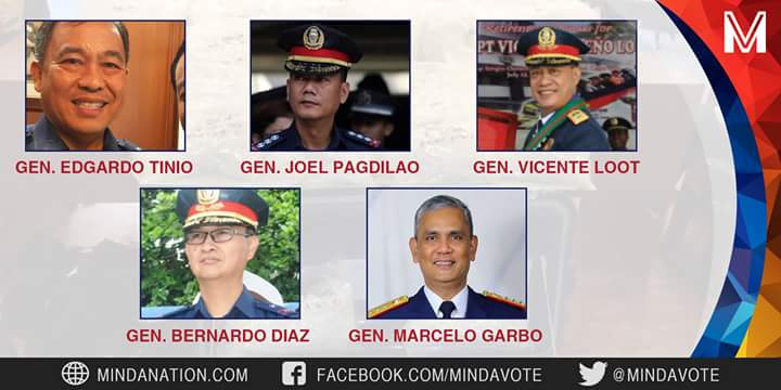 summersam24's tweet photo. BREAKING NEWS: President Duterte names five police officials (Generals Garbo, Diaz, Pagdilao, Tinio &amp; Loot https://t.co/XYEsfQahTe