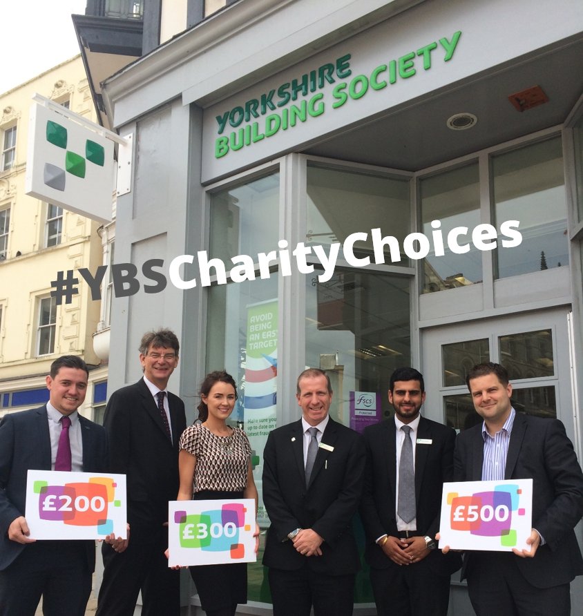 Eleanor_Smith55's tweet photo. "Many thanks to @Yorkshire_BS for their generous donations to 
Wolverhampton charities #YBSCharityChoices" https://t.co/MnuI1AhpEv