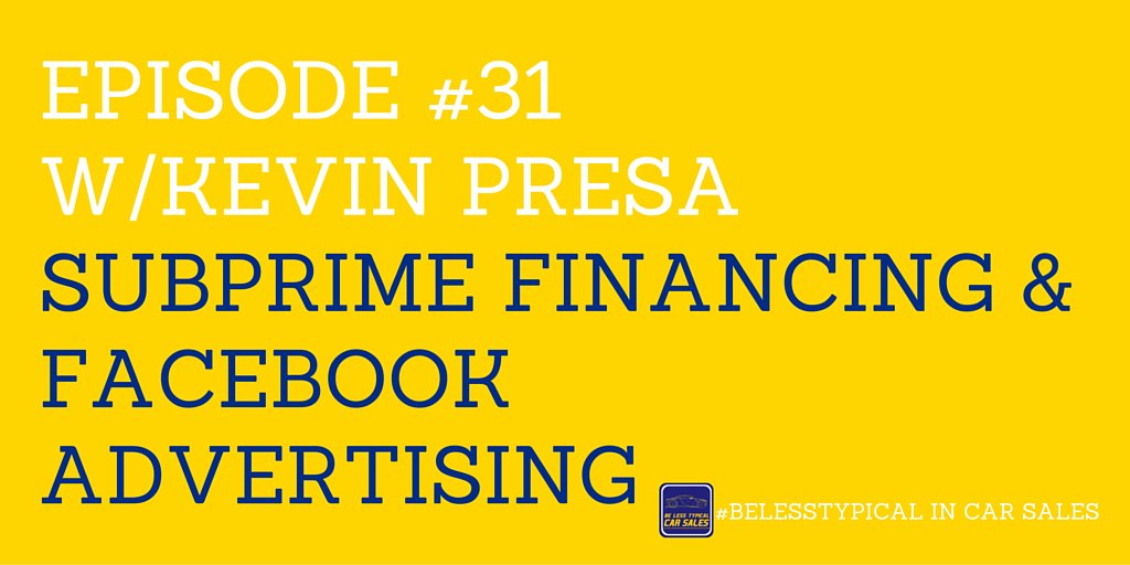 BeLessTypical's tweet image. New #podcast is live! Subprime financing defined + great tips on targeting your FB Ad's - apple.co/29vulCd