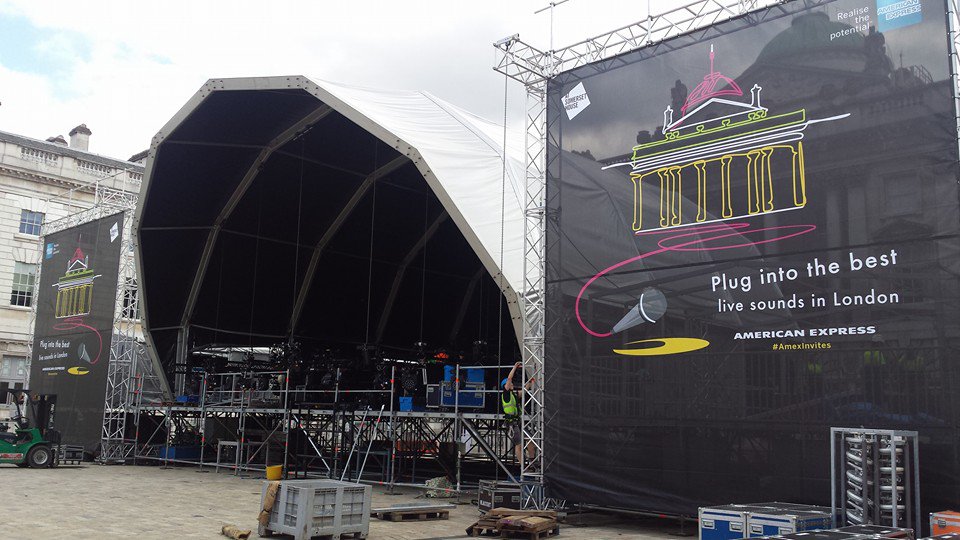 Blackoutltd's tweet image. Nearly done! Somerset House - Summer Series #eventpost #eventprofs
