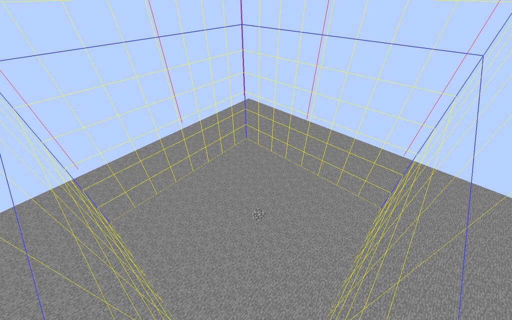 Saziumr マイクラ1 10では F3 G でチャンクの境界線を可視化することができます スライムトラップを作るときなどに便利です 誰も知らないショートカットキーを言った人が優勝