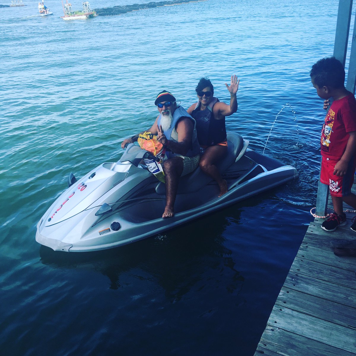 Had a great 4th of July giving out Dude Swag with The Dudette!