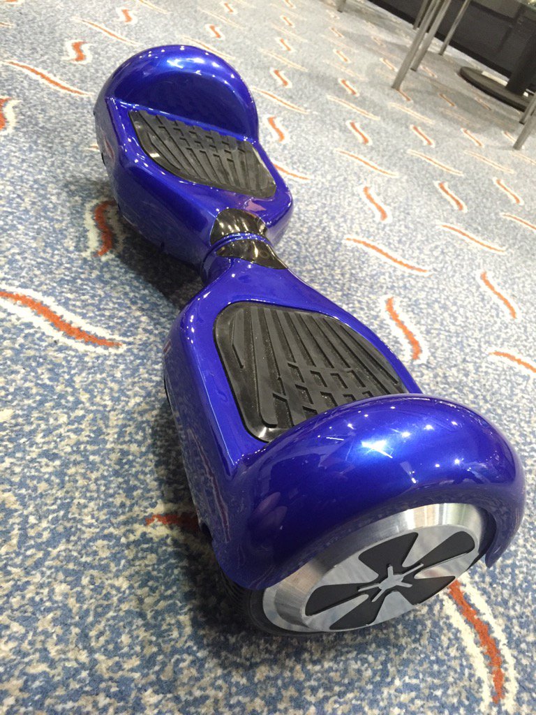 TheRealFakeShop's tweet photo. This hoverboard is explosive. Visit our stand (T11) to find out why. #LGAConf16 @TheRealFakeShop #consumerawrenes https://t.co/bqSUYZoKvM