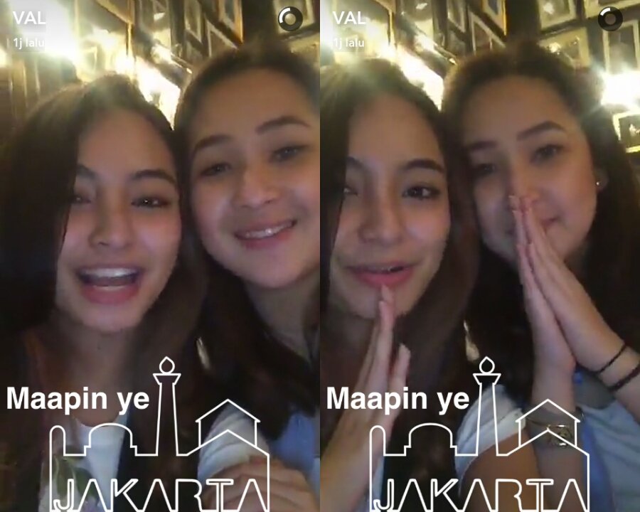 suyem_'s tweet photo. Mohon maaf lahir dan batin 😆🌠 @PricillaBlink @valerietifanka https://t.co/lIQ2TEsQ4Y