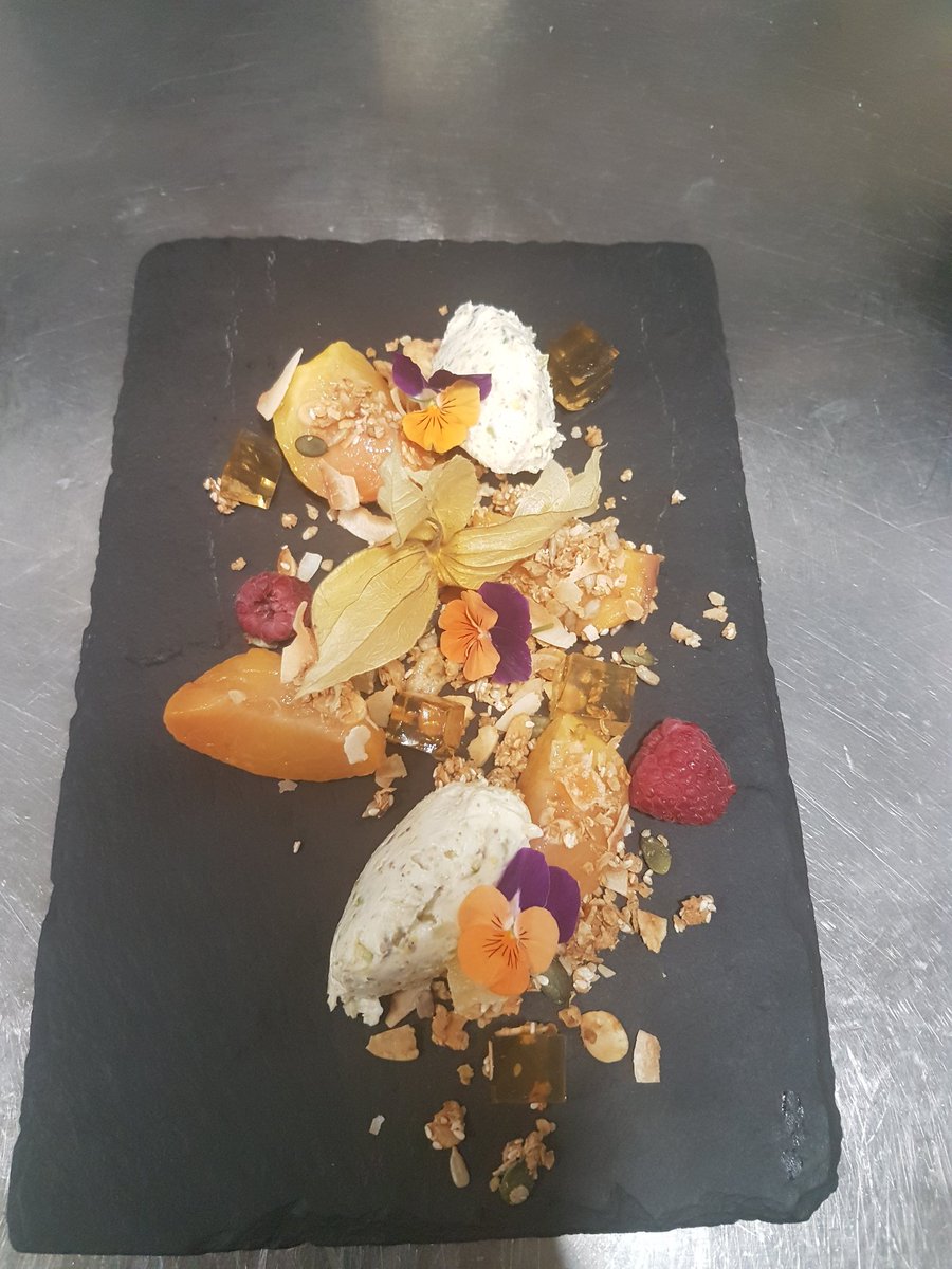 Peaches and cream