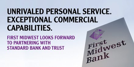 StandardBanks's tweet photo. Questions about Standard Bank and Trust Company and First Midwest Bank merging? View Q&amp;A: https://t.co/ZEb65LFyuj https://t.co/NvFhHxIpjY
