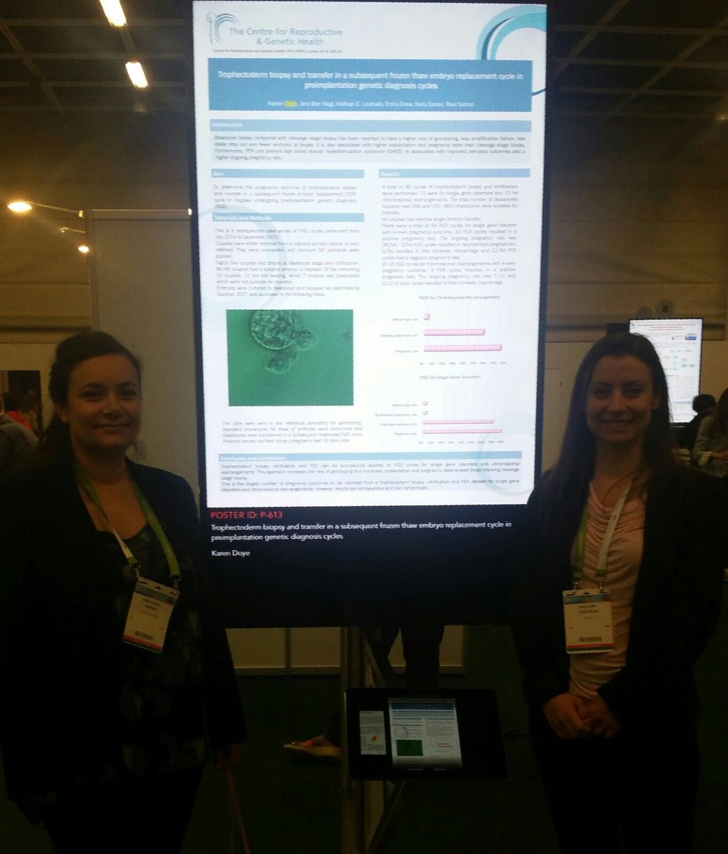 CRGHFertility's tweet photo. Our Embryologists - keeping up with cutting edge technology! #ESHRE2016 https://t.co/4cpl7oTQiC