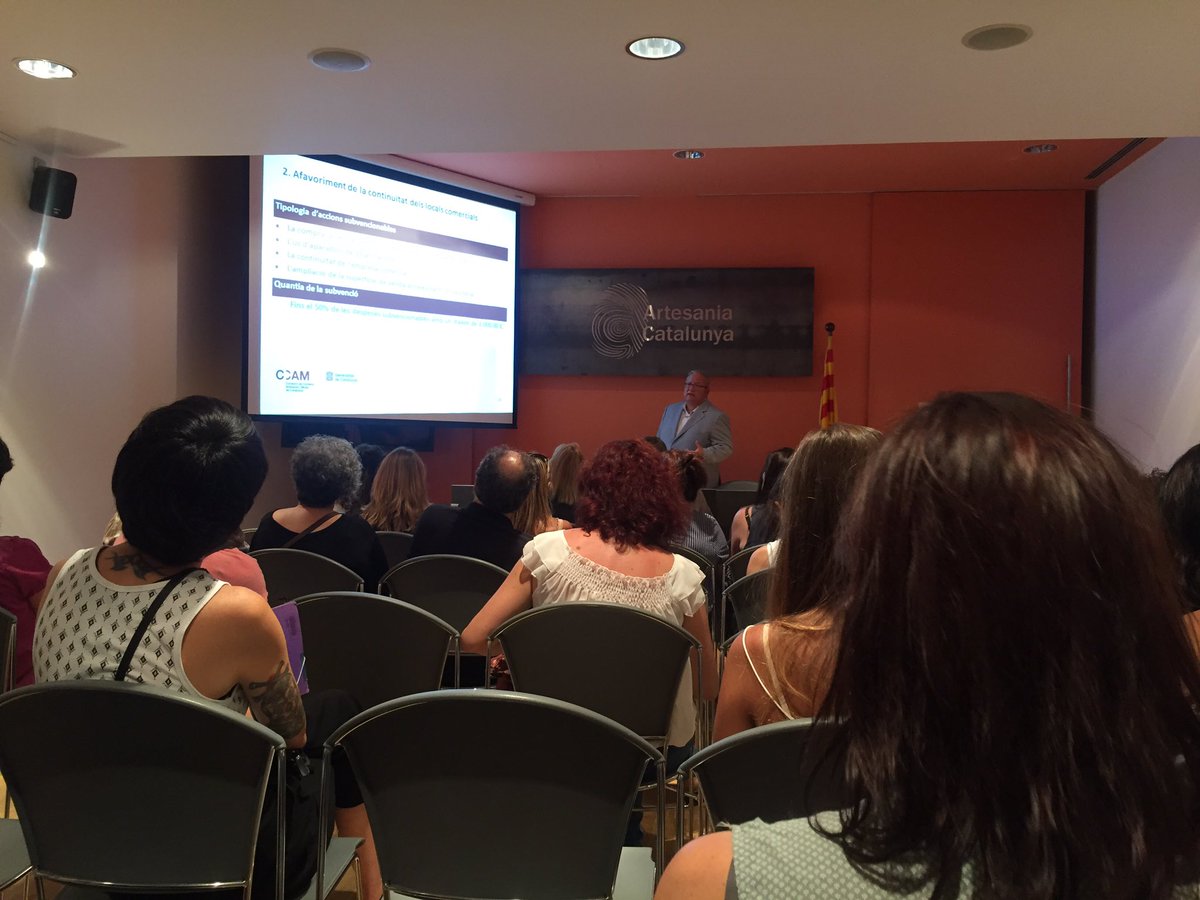 fondocomerc's tweet photo. Avui assistim a la presentació de la línia de subvencions de la @ccamcat https://t.co/RZmih2RIke