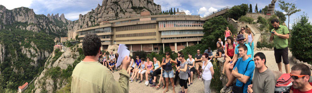 dainaisard's tweet photo. Avui hem treballat plegats per superar reptes i enigmes a Montserrat Juntes. #avancemplegsts #projectelli dar https://t.co/r6QHRXgFcJ