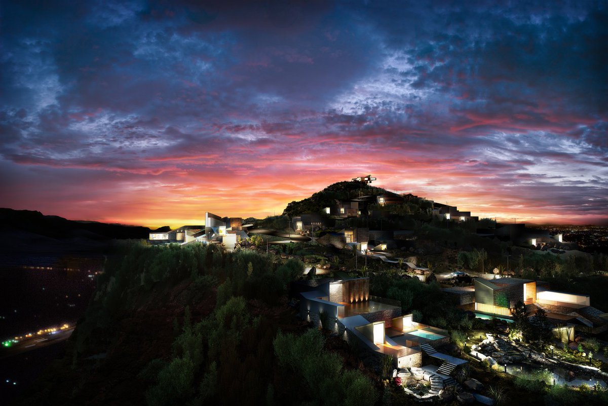 We're working on a #masterplan #design for cliffside #housing overlooking the ocean. Info: uber-raum.com/?p=13989