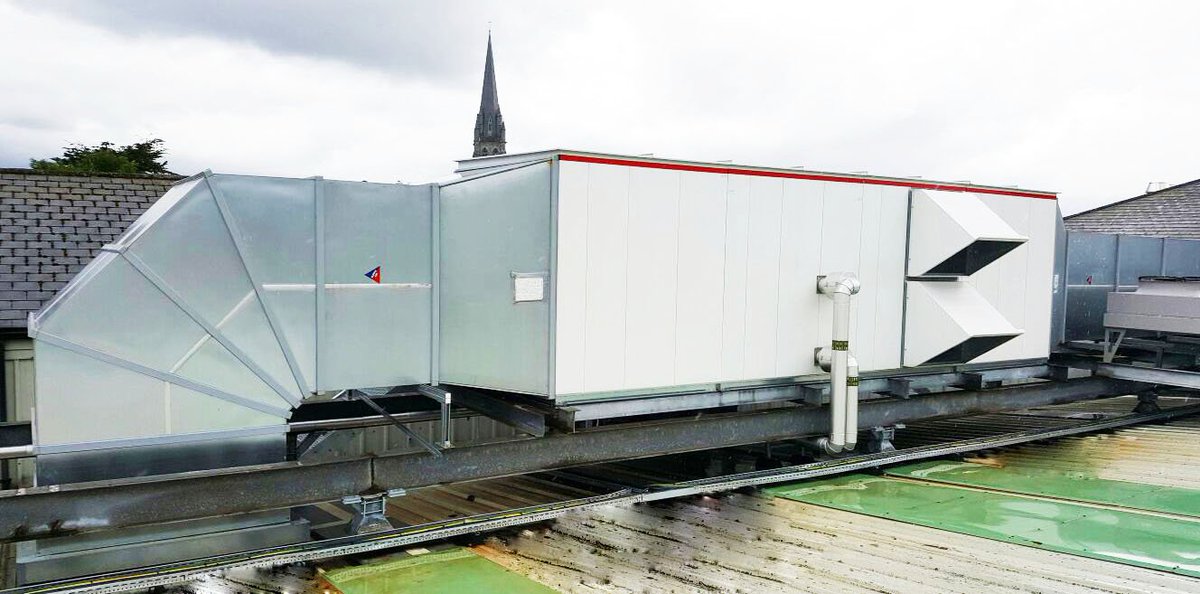 PanelDuct's tweet image. Some images of the Panel Ducts latest installation at Dunnes Stores Kilarney Co Kerry #panelduct #ductingsuppliers