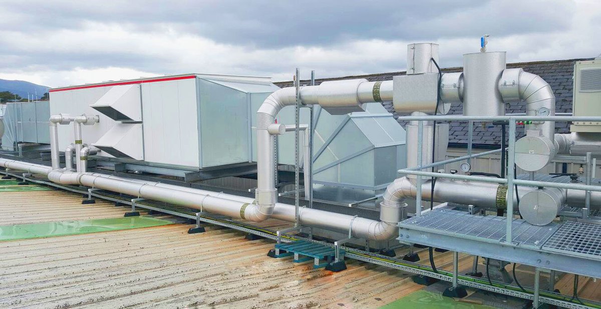 PanelDuct's tweet image. Some images of the Panel Ducts latest installation at Dunnes Stores Kilarney Co Kerry #panelduct #ductingsuppliers