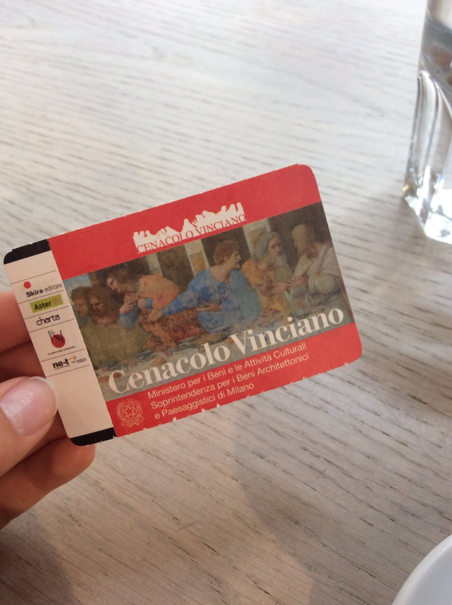 Soligo_Marta's tweet photo. Visiting Leonardo's Last Supper with #ICOMAM!Cenacolo, sei sempre meraviglioso! #ThisConferenceRocks #ICOMilano2016 https://t.co/oalglnfZrh