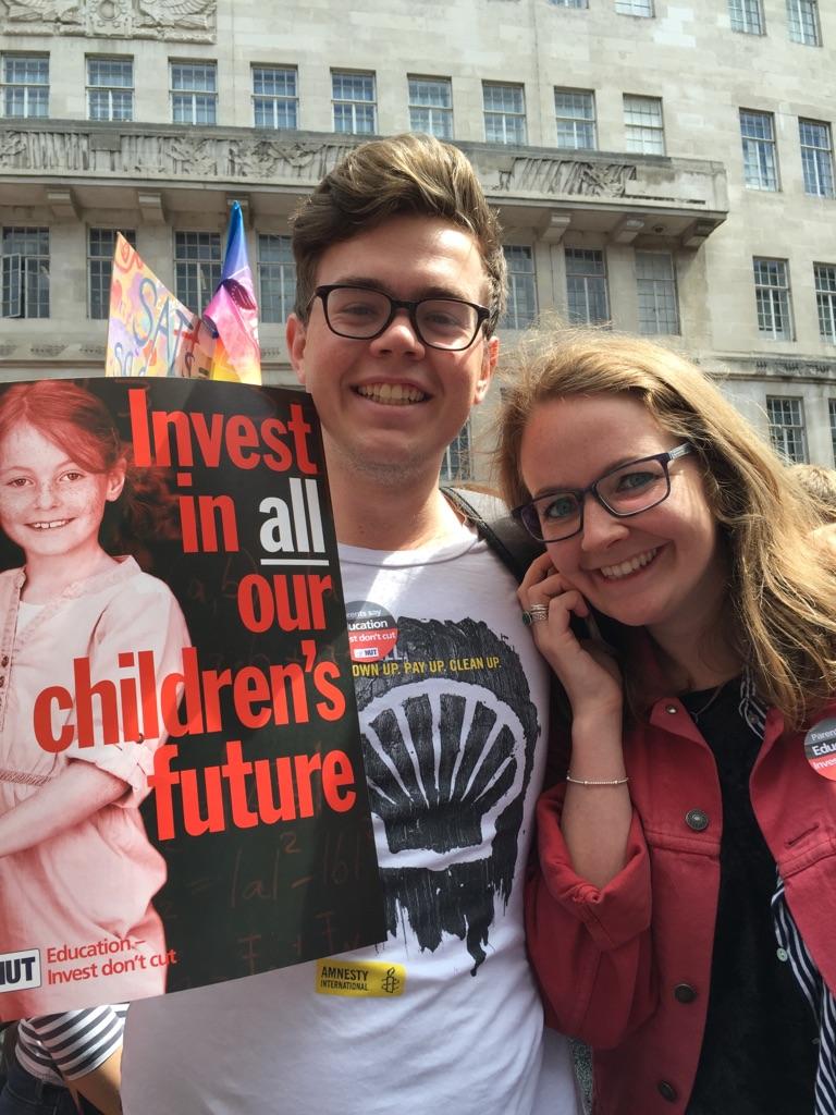 Patrick_Hearn's tweet photo. 'No ifs, no buts, no education cuts!!' #nutstrike https://t.co/j32gUI9rgs