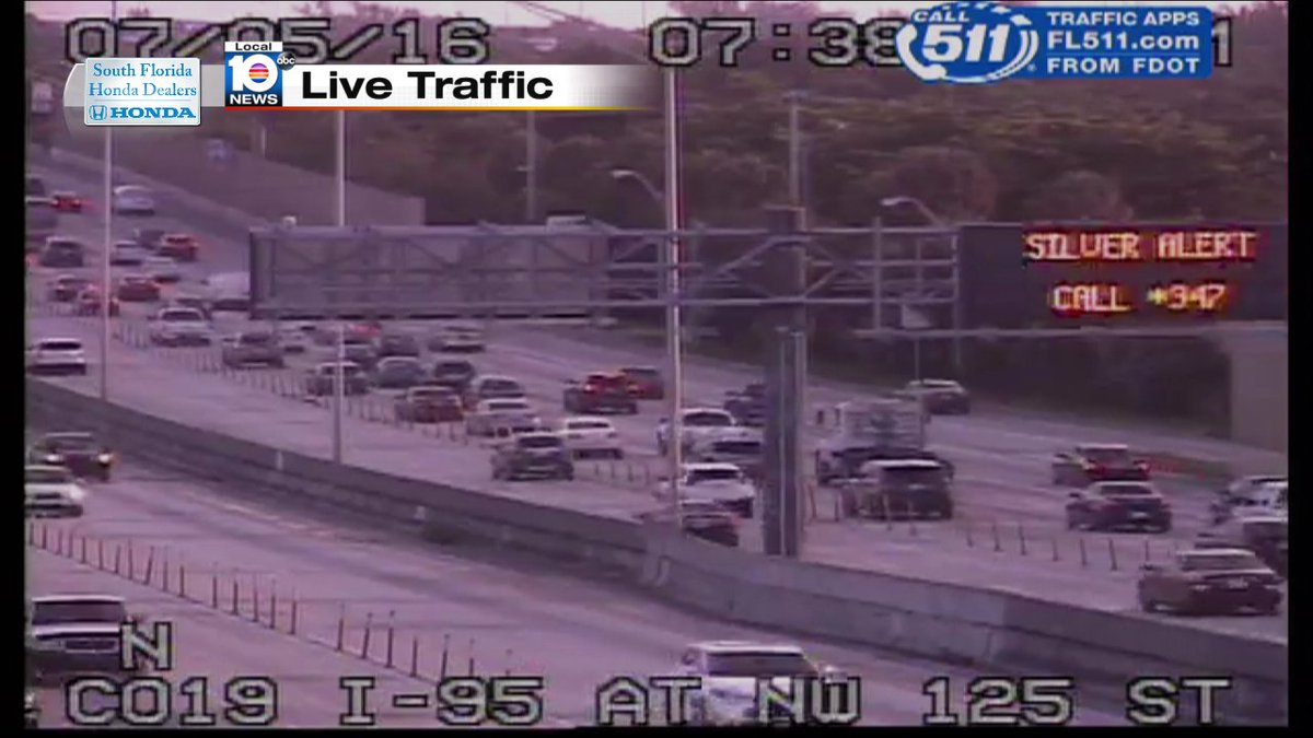 Crash on I-95 NB and NW 125th St #TRAFFIC #MIAMI https://t.co/DAwLI8jD60