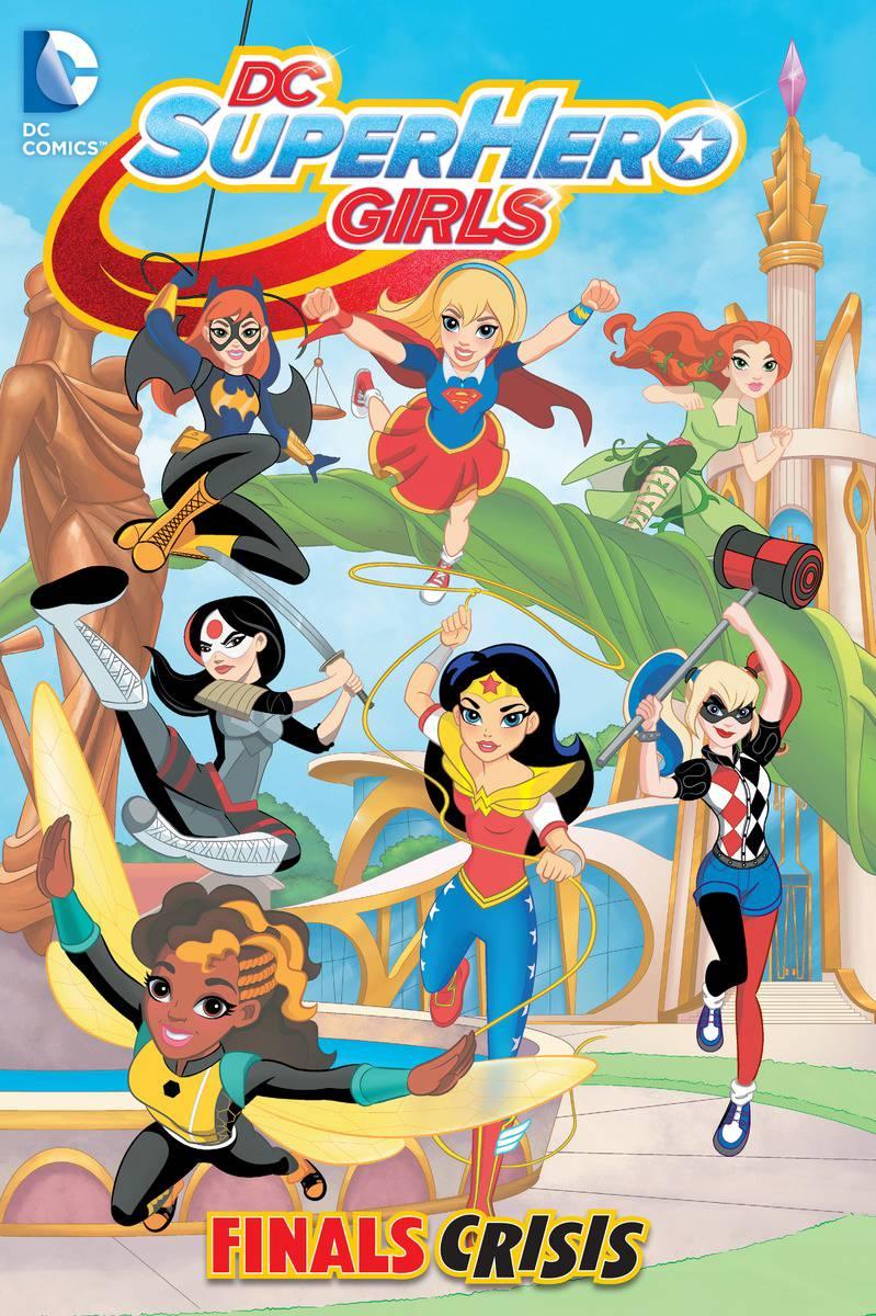 DCOfficial's tweet photo. The girls go from webisodes to their own book in DC SUPER HERO GIRLS VOL 1: FINALS CRISIS! https://t.co/9MLP6mwHLz https://t.co/uP9k4eCSgp