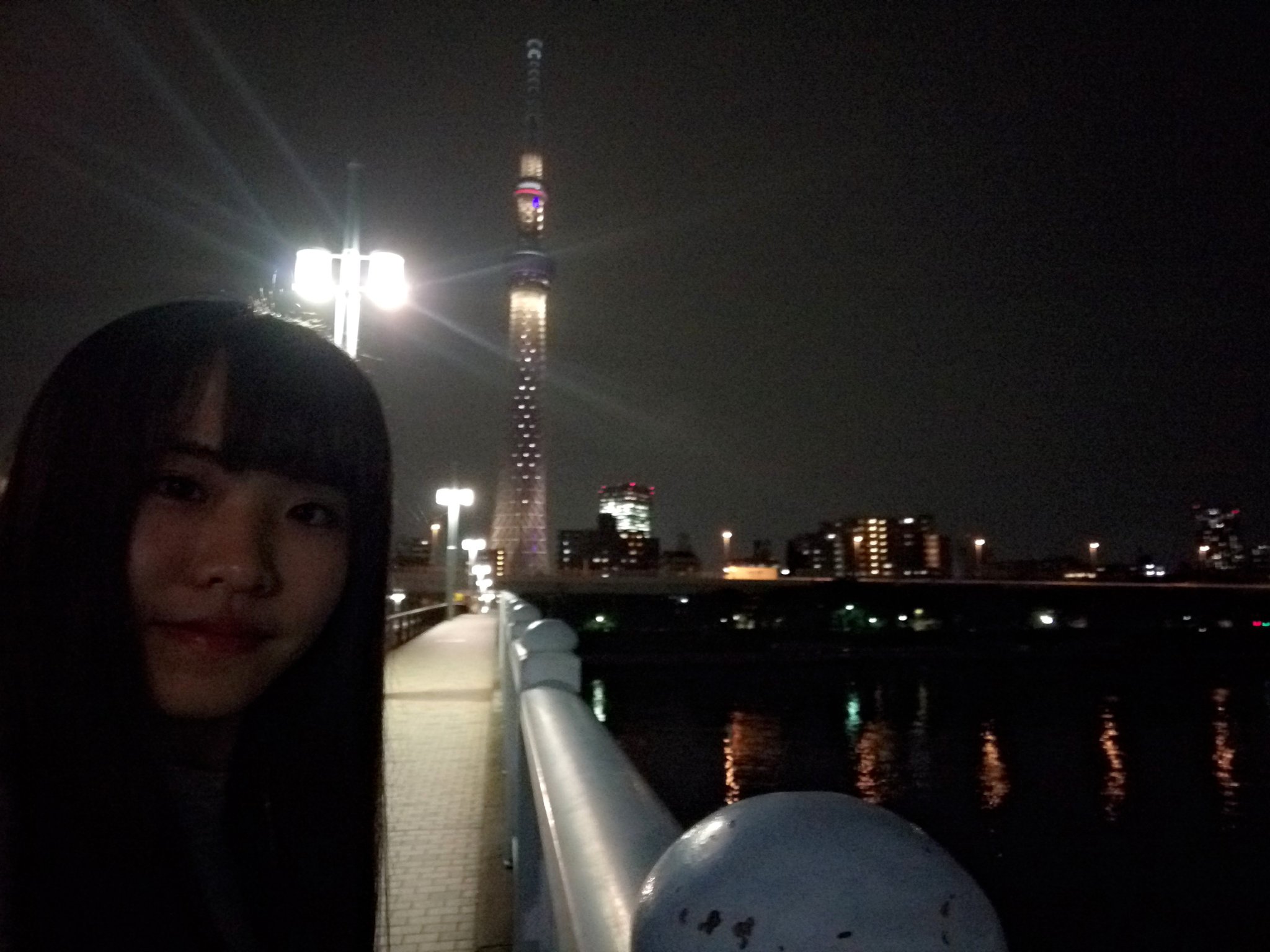 Zyra Zeng 東京鐵塔 Tokyo Tower 增上寺 芝公園 東京車站 築地市場 上野 夜の晴空塔 Skytree 夜騎 Rent Bike 夜の雷門https T Co Ycow3fb5oo Twitter