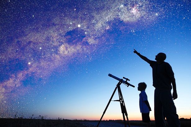 StateBankBement's tweet image. 'Amazing Stargazing' show at Staerkel Planetarium today @ParklandCollege 1 p.m.