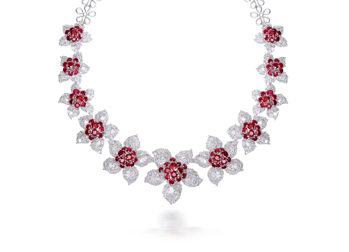TeddoWedding's tweet photo. This ruby-diamond necklace by #RenuOberoi is sure to leave you awestruck. #jewellery #weddings
PC: Runway Bridal https://t.co/R6Ch1Og1RY