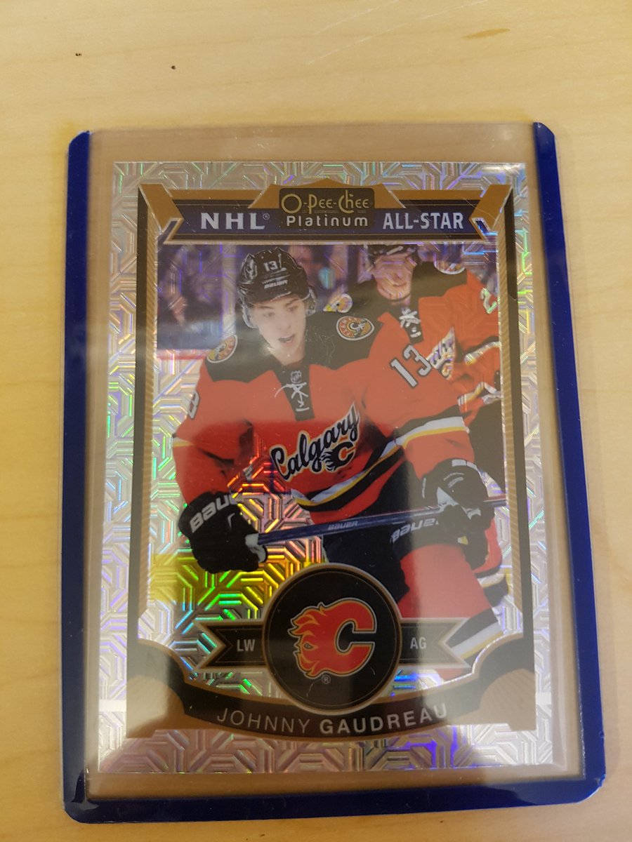 RandoHockeyCard's tweet photo. #randomhockeycard #Flames #JonnyHockey #opeechee https://t.co/Tq77TCmozt