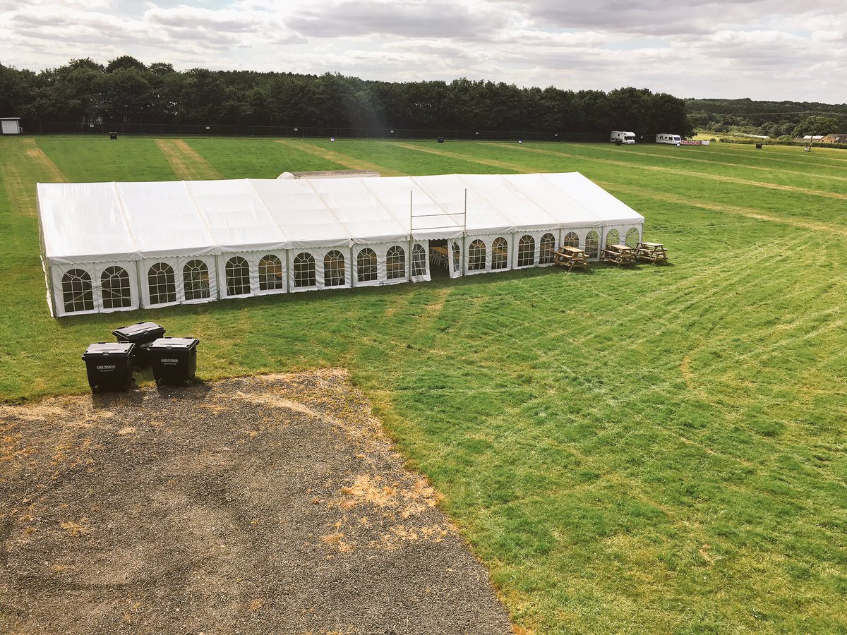 CInspThompson's tweet photo. Campsites dry and prepared #not2012 #F1 https://t.co/T5HlLi7mwg