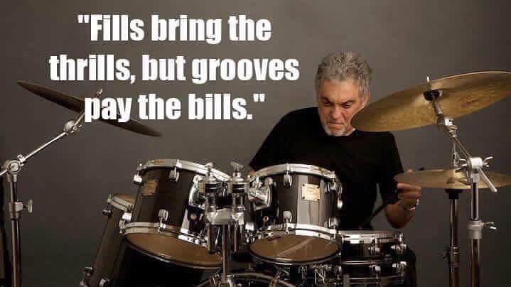 ProducerTweets's tweet photo. Fills bring the thrills, but grooves pay the bills. #TruthBomb https://t.co/A5r66tQXiq