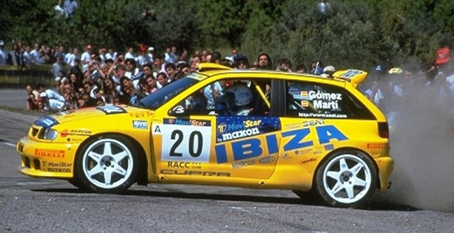 OpensTightens's tweet photo. 7-1-2016 Happy Birthday #OriolGómez (48) #SPA #WRC #ERC #Spain #Champ #ClioGrA #IbizaKITCAR #CordobaWRC @seatsport https://t.co/bGzOsjfXd0