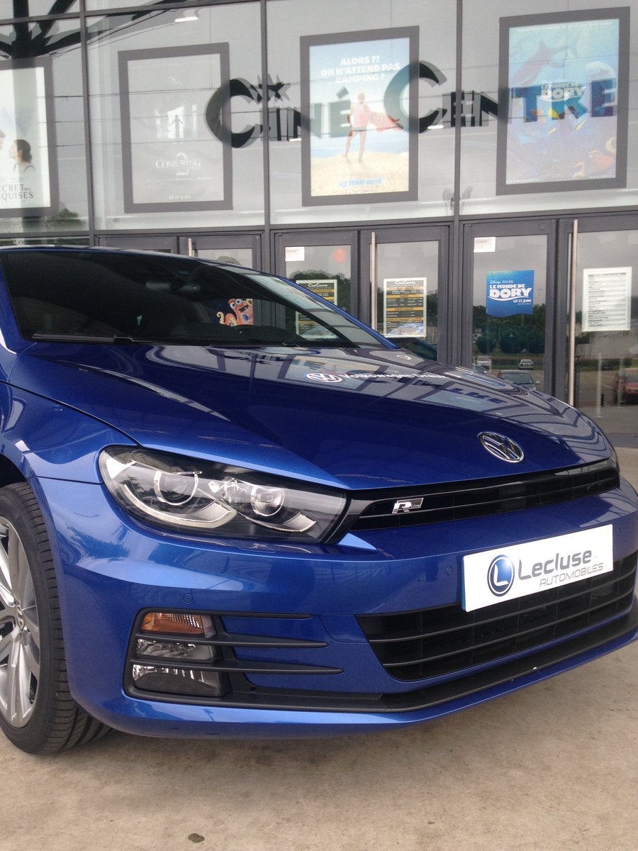 vw_dreux's tweet image. Notre Scirocco s'expose au Cinéma de Dreux #Camping3