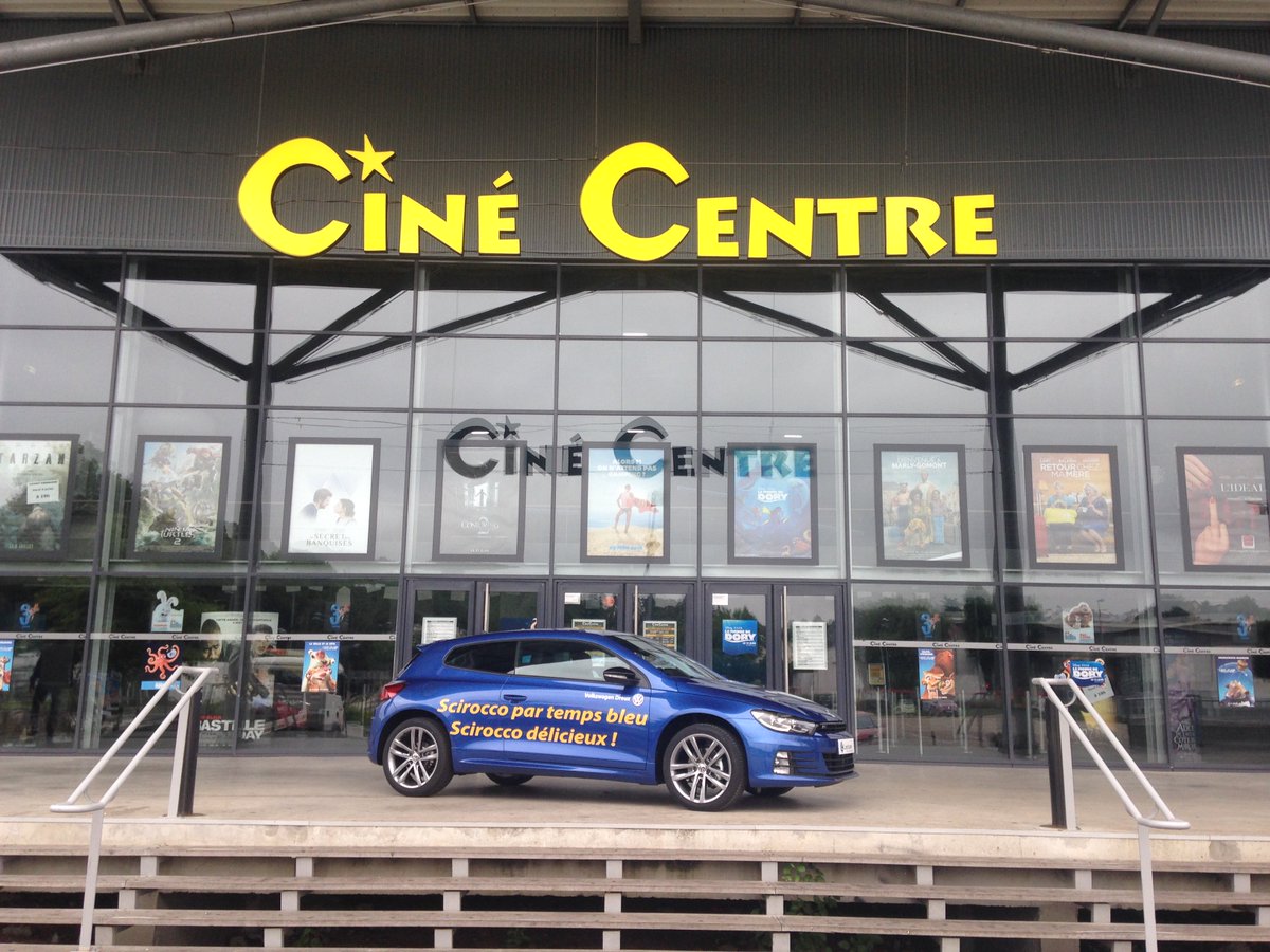 vw_dreux's tweet image. Notre Scirocco s'expose au Cinéma de Dreux #Camping3