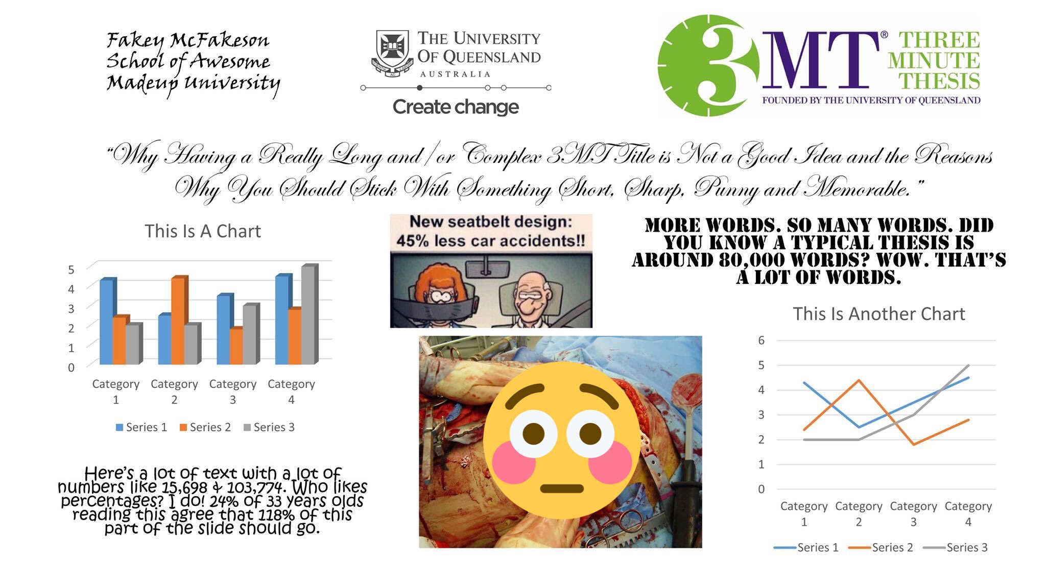 Three Minute Thesis On Twitter Struggling With Your 3mt Slide Need Some Tips Check Out These Helpful Do S Don Ts Https T Co Luqk0k0cfm Https T Co Wihqhreohb Twitter