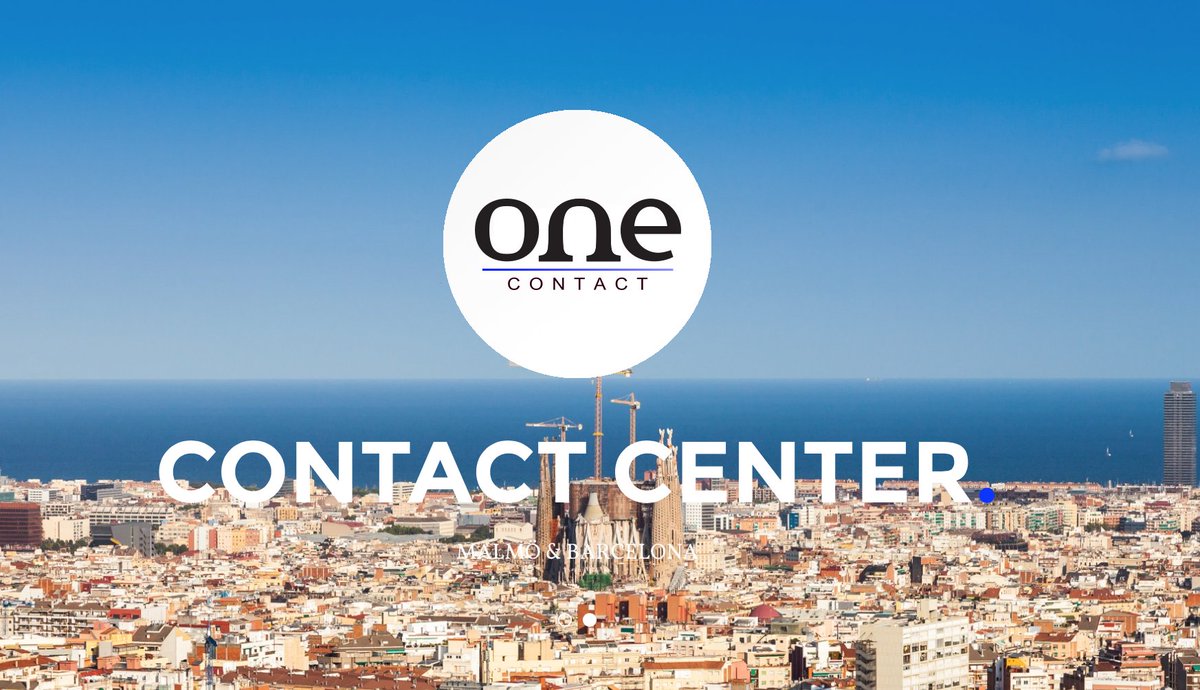 onecontact_ab's tweet photo. Vi växer och vill ha fler medarbetare till kundservice i Barcelona. Ansök här: https://t.co/9fZisVCZR9 https://t.co/Dt6ZdFL7Iu