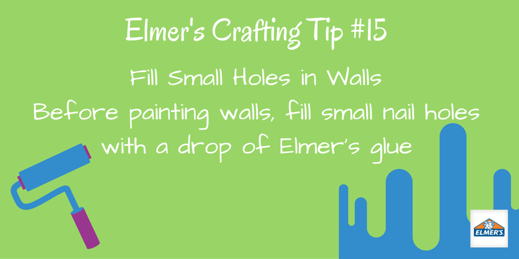 Elmers's tweet photo. Repair it yourself with our handy #craftingtip! #tiptuesday https://t.co/QlySWJj9BX