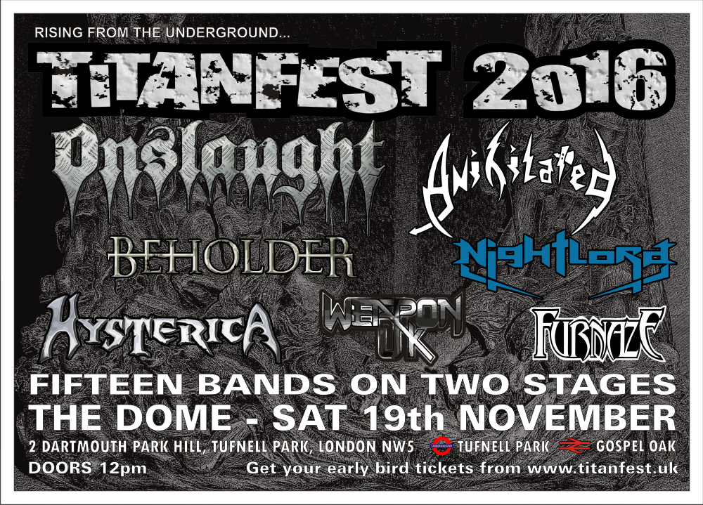 titanfest's tweet photo. #TITANFEST 2016 ANNOUNCES A FULL DAY OF AURAL ASSAULT!  https://t.co/AvkU82EY0k - #thrashmetal #metal #nwobhm https://t.co/hGB2U5ORqZ