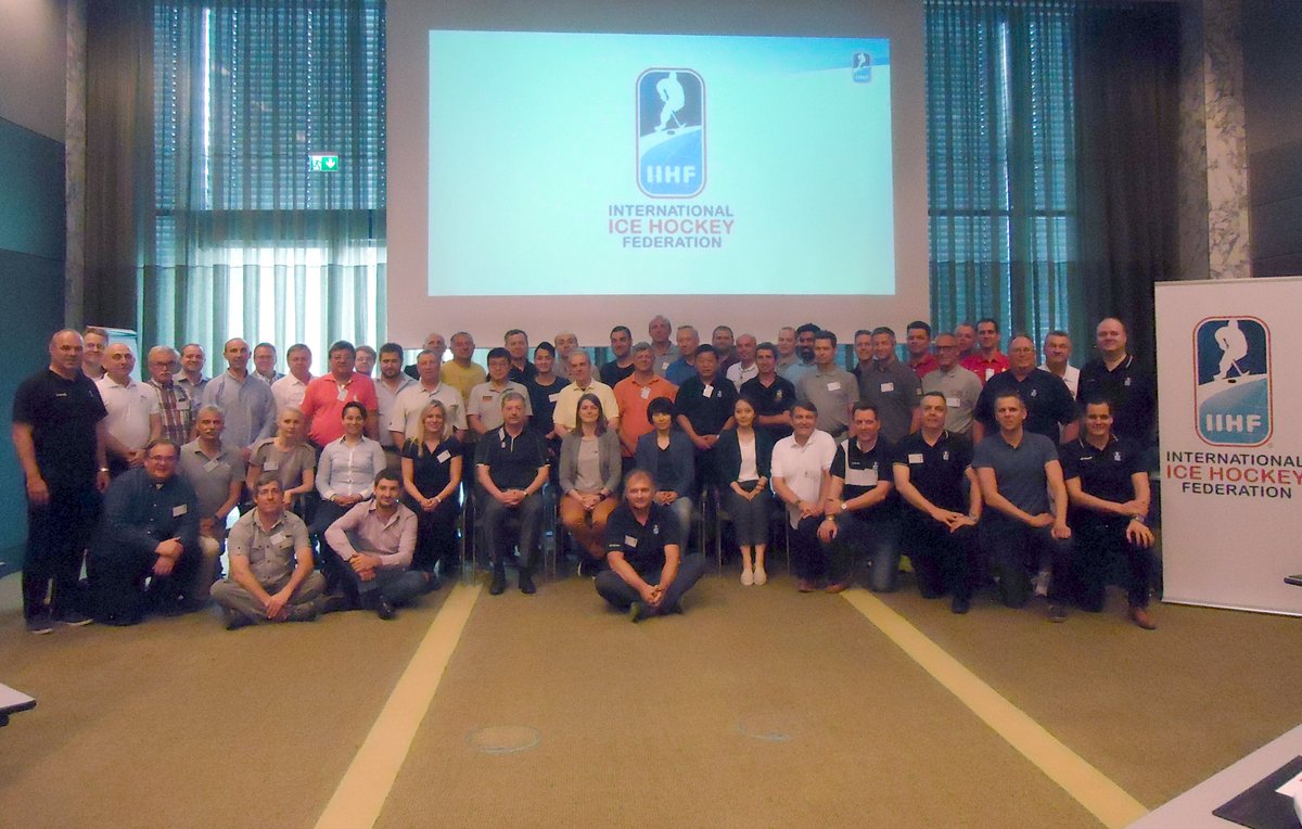 Two-day referee-in-chief summit with 42 countries involved concludes in Frankfurt. iihf.com/home-of-hockey…