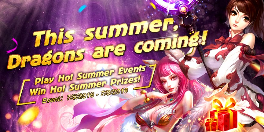 CastConquer's tweet image. Play hot Summer Events 
Win hot summer prizes!!
r2gam.es/summerevent2016