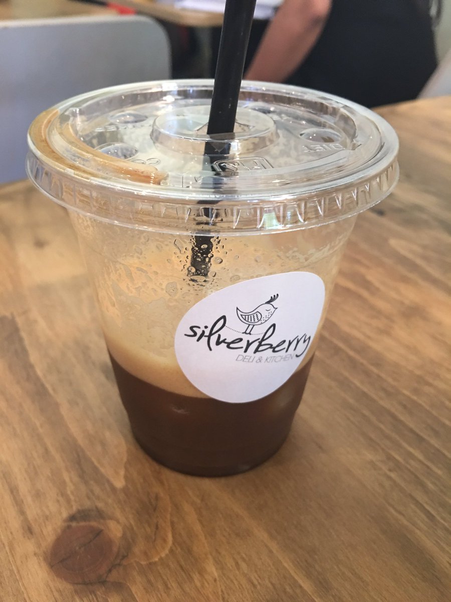 <a href="/silverberrydeli/">Silverberry</a> winning with the iced coffee 👌🏽